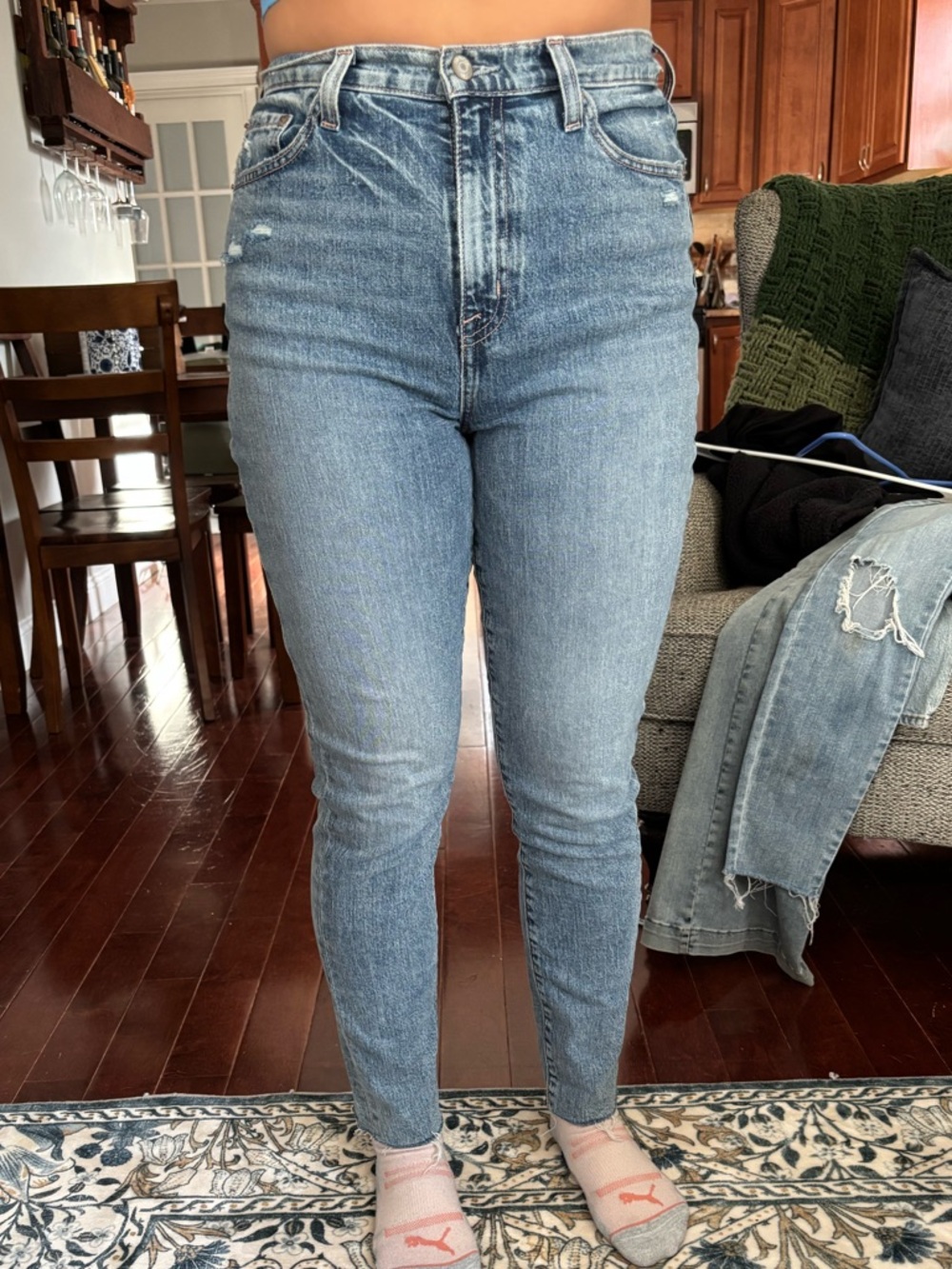 pistola High-Rise Skinny Jeans - Light Blue Wash